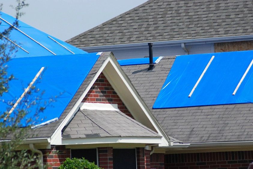 Roof Tarping in Spring TX