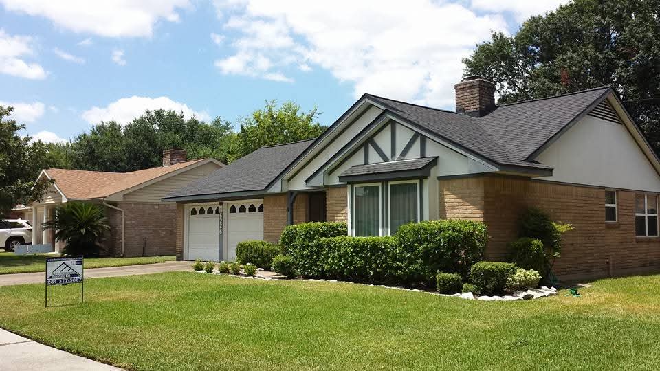 Professional roof replacement in progress on a Spring TX home.